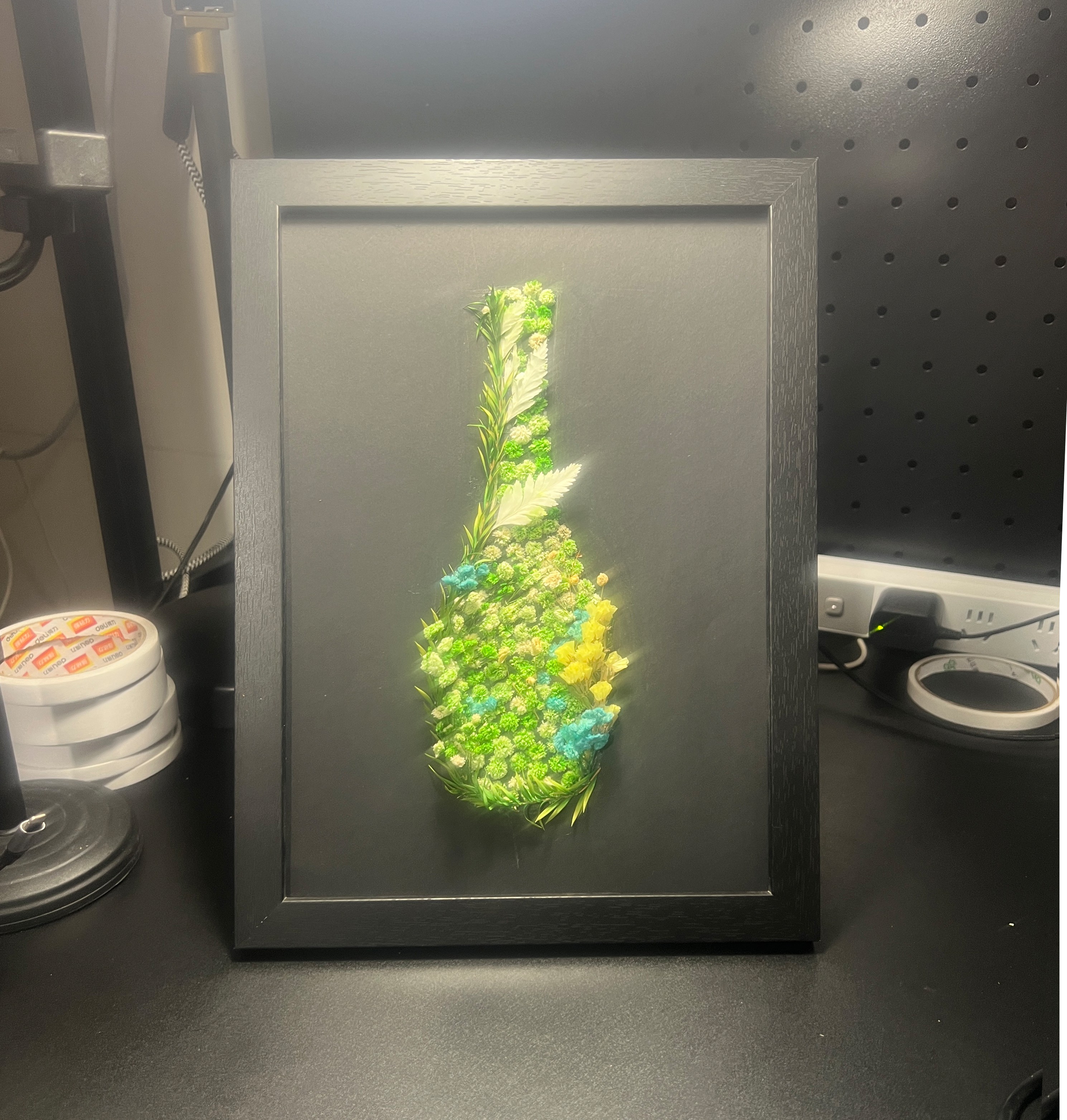 An illustrative sketch of a flower