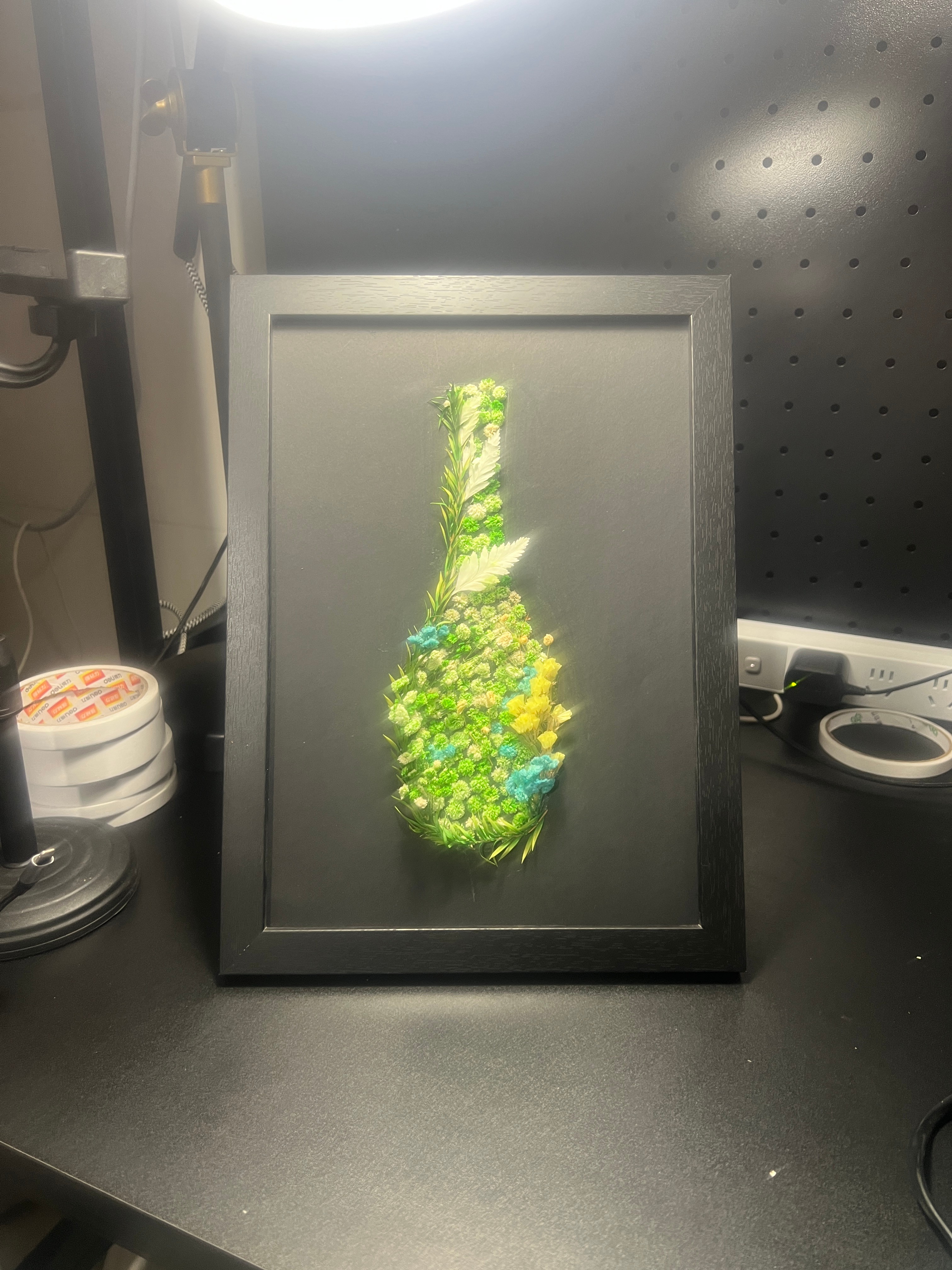 An illustrative sketch of a flower